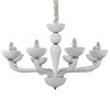 Миниатюра фото подвесная люстра ideal lux casanova sp8 bianco | 220svet.ru