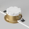 Миниатюра фото встраиваемый светильник maytoni slim dl027-gx53-mg | 220svet.ru
