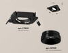 Миниатюра фото комплект встраиваемого светильника ambrella light techno spot xc (c7659, n7031) xc7659021 | 220svet.ru
