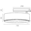 Миниатюра фото трековый трехфазный светильник 35w lightstar alta pro a5737triac | 220svet.ru