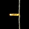 Миниатюра фото гирлянда нить с колпачком 10м шампань 220в, 100 led, провод прозрачный пвх, ip65 ltc pst100cap-10-2ch | 220svet.ru