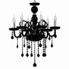 Миниатюра фото подвесная люстра ideal lux giudecca sp6 nero | 220svet.ru