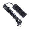 Миниатюра фото удлинитель (ul-00003606) uniel 3гн х 7м б/з s-cd3-7 black | 220svet.ru