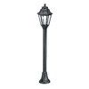 Миниатюра фото уличный светильник ideal lux anna pt1 nero | 220svet.ru