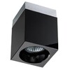 Миниатюра фото точечный светильник italline mrc0821s-1 black | 220svet.ru
