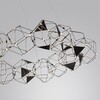 Миниатюра фото подвесная светодиодная люстра odeon light trellis 5087/68l черный | 220svet.ru