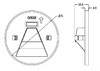 Миниатюра фото плафон deko-light alwaid 930503 | 220svet.ru