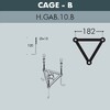 Миниатюра фото парковый столб fumagalli ricu 000.157.000.a0 | 220svet.ru