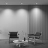 Миниатюра фото встраиваемый светильник maytoni gyps modern dl002-1-01-w-1 | 220svet.ru