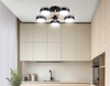 Миниатюра фото потолочная светодиодная люстра на штанге с пультом ду ambrella light comfort fl4828 | 220svet.ru