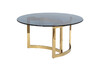 Миниатюра фото стол журнальный garda decor 47ed-ct062gold | 220svet.ru