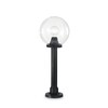 Миниатюра фото уличный светильник ideal lux classic globe pt1 small trasparente | 220svet.ru