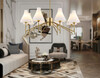 Миниатюра фото потолочная люстра на штанге ambrella light high light modern lh57135 | 220svet.ru