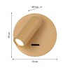 Миниатюра фото спот favourite bedside 4498-1w | 220svet.ru