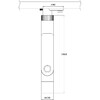 Миниатюра фото трековый однофазный светодиодный светильник arte lamp a2512pl-1wh | 220svet.ru