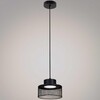 Миниатюра фото люстра reluce 01110-0.9-01 bk | 220svet.ru