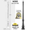 Миниатюра фото парковый столб fumagalli nebo 000.202.000.a0 | 220svet.ru