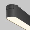 Миниатюра фото трековый магнитный светильник maytoni basis tr080-1-18w3k-b | 220svet.ru