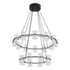 Миниатюра фото подвесная люстра светодиодная lumion vinora 8341/70l черный | 220svet.ru