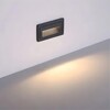 Миниатюра фото уличный настенный светильник arte lamp piazza a7223in-1bk | 220svet.ru