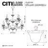 Миниатюра фото подвесная люстра citilux kaptor cl423193 | 220svet.ru