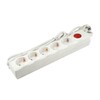 Миниатюра фото cетевой фильтр (ul-00001747) uniel 5гн х 5м с/з universal s-gsu5-5 white | 220svet.ru