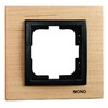 Миниатюра фото рамка 1-постовая mono electric style клён 107-520000-160 | 220svet.ru