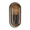 Миниатюра фото уличный настенный светильник arte lamp marfik a2481al-1br | 220svet.ru