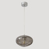 Миниатюра фото подвесной светильник crystal lux formless sp1 smoke | 220svet.ru