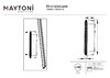 Миниатюра фото трековый магнитный светодиодный светильник maytoni basis grid tr084-1-6w4k-w | 220svet.ru