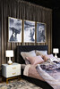 Миниатюра фото тумба 2 ящика белая/золото garda decor kfg085 | 220svet.ru