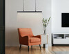 Миниатюра фото трековый однофазный подвесной светодиодный светильник ambrella light track system gl6785 | 220svet.ru