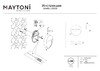 Миниатюра фото подсветка для лестниц maytoni mane o046sl-l3w3k | 220svet.ru