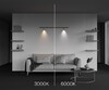 Миниатюра фото светильник светодиодный штанговый maytoni focus led axity c102cl-3w3-6k-bs | 220svet.ru