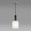 Миниатюра фото подвесной светильник odeon light modern 5424/1 золотой/черный | 220svet.ru