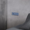 Миниатюра фото накладка для розетки с заземлением и защитными шторками, с usb a+c voltum s70 vls001015 (деним) | 220svet.ru