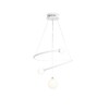 Миниатюра фото подвесной светодиодный светильник ambrella light comfort linetech fl66299 | 220svet.ru