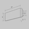 Миниатюра фото настенный светильник maytoni basic texture mod461wl-l8bgk | 220svet.ru