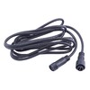 Миниатюра фото удлинитель для гирлянд uniel ucx-f90 e/3m/bk ul-00013225 | 220svet.ru
