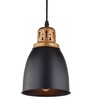 Миниатюра фото подвесной светильник arte lamp eurica a4248sp-1bk | 220svet.ru