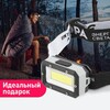 Миниатюра фото налобный светодиодный фонарь эра от батареек 30х30х63 320 лм gb-708 б0052750 | 220svet.ru