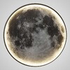 Миниатюра фото настенный светодиодный светильник imperium loft луна 208940-23 | 220svet.ru