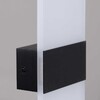 Миниатюра фото настенный светильник reluce 00713-0.2-01 bk | 220svet.ru