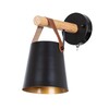 Миниатюра фото бра arte lamp thomas a7032ap-1bk | 220svet.ru
