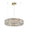 Миниатюра фото подвесная светодиодная люстра odeon light panta 4926/85l золотая 85w | 220svet.ru