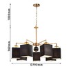 Миниатюра фото подвесная люстра favourite diva 2822-7p | 220svet.ru