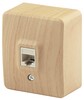 Миниатюра фото розетка информационная rj45 эра 11-3203-11 б0020732 | 220svet.ru
