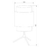 Миниатюра фото настольная лампа tk lighting 5567 black | 220svet.ru