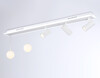 Миниатюра фото потолочный светодиодный светильник с пультом ду ambrella light comfort fl66201 | 220svet.ru