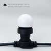 Миниатюра фото лампа ø45 мм для белт-лайта 220в, цоколь e27, 2вт, белая ltc lamp1-2w | 220svet.ru